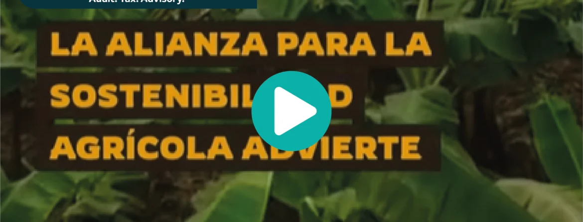 La Alianza para la Sostenibilidad Agrícola advierte sobre los riesgos.